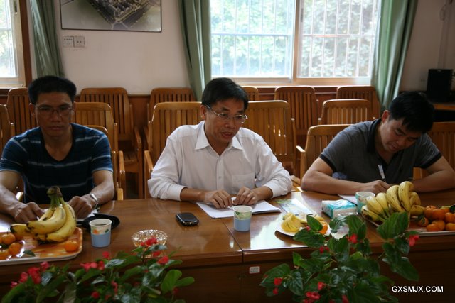 广西梧州商贸学校领导来访 - 广西商贸技工学校