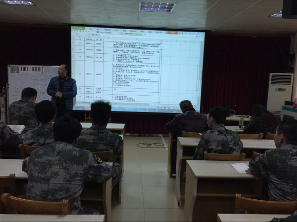 2015-2016学年第一学期教官工作总结会议 - 广