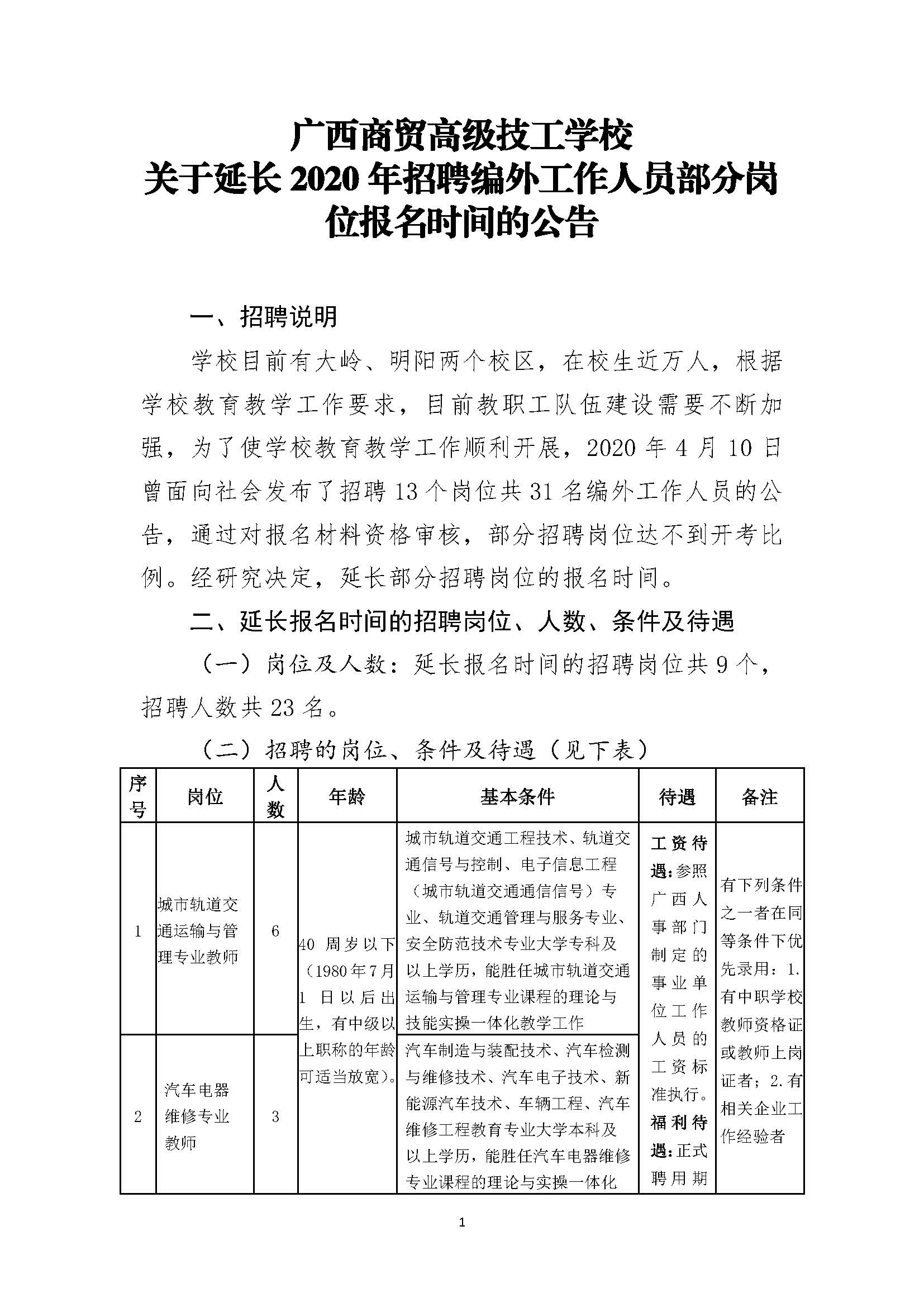 广西商贸高级技校延长2020年招聘工作人员部分岗位报名时间的公告-任改(1)(1)_页面_1.jpg